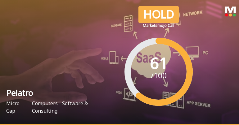 Pelatro Ltd is Rated Hold by MarketsMOJO