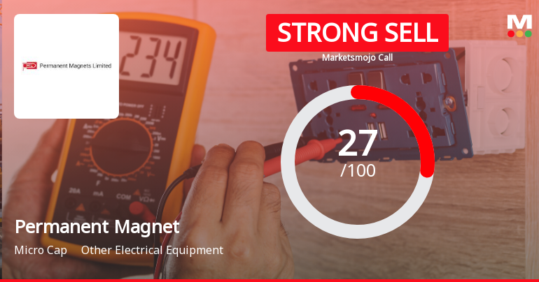 Permanent Magnets Ltd Downgraded to Strong Sell Amid Financial and Valuation Concerns