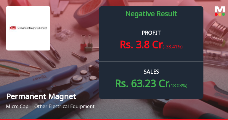 Permanent Magnets Q1 FY27: Profit Slumps 38% Despite Revenue Growth as Margins Compress