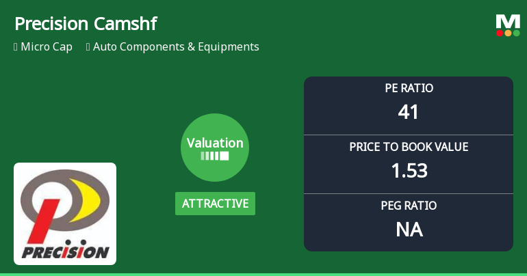 Precision Camshafts Ltd Valuation Shifts Signal Renewed Price Attractiveness Amid Market Challenges