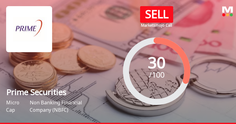 Prime Securities Ltd is Rated Sell
