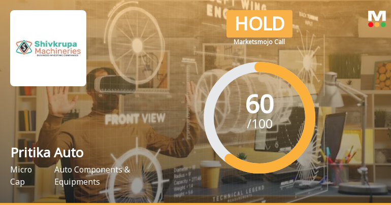 Pritika Auto Industries Ltd is Rated Hold by MarketsMOJO