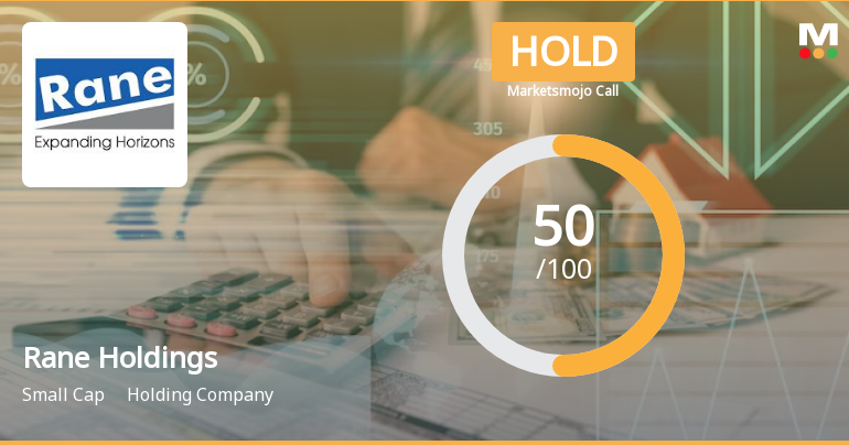 Rane Holdings Ltd is Rated Hold by MarketsMOJO