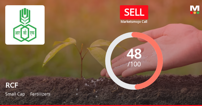 Rashtriya Chemicals & Fertilizers Ltd. is Rated Sell