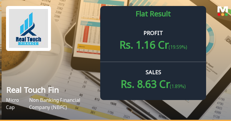 Real Touch Finance Q1 FY27: Modest Profit Growth Masks Underlying Margin Pressures