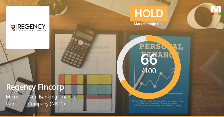 Regency Fincorp Ltd is Rated Hold