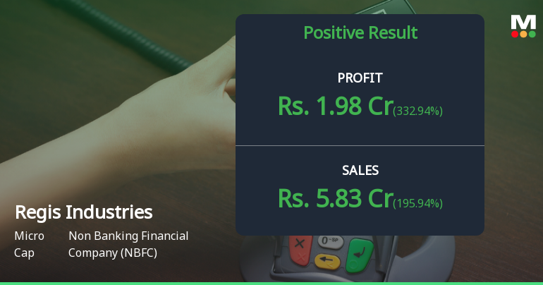 Regis Industries Q1 FY27: Profit Surge Masks Deeper Structural Concerns