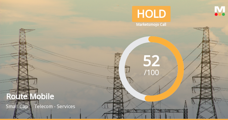 Route Mobile Ltd Upgraded to Hold by MarketsMOJO Amid Mixed Financial and Technical Signals