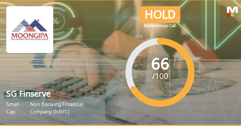 SG Finserve Ltd is Rated Hold