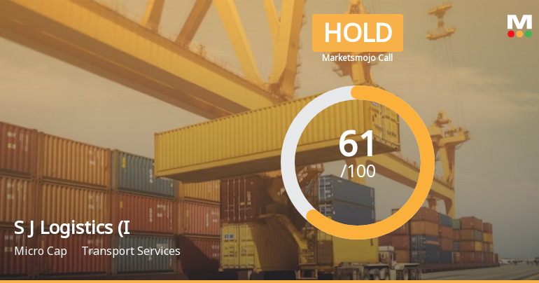S J Logistics (India) Ltd is Rated Hold by MarketsMOJO