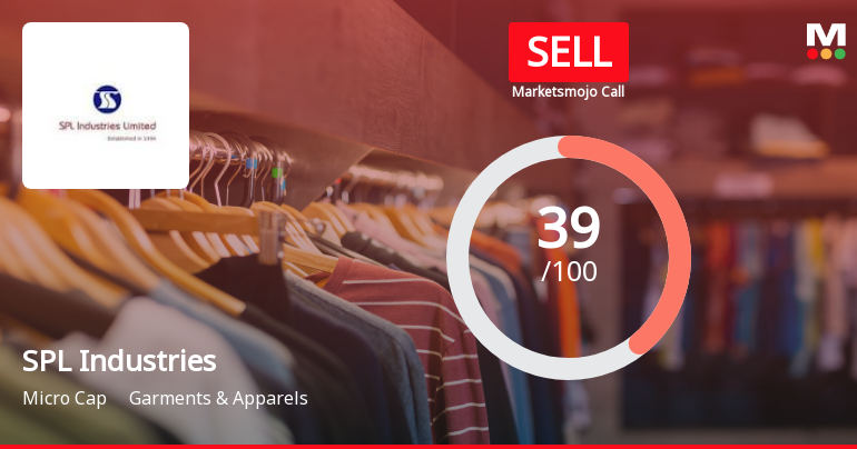 SPL Industries Ltd Upgraded to Sell on Technical Improvements and Mixed Financials