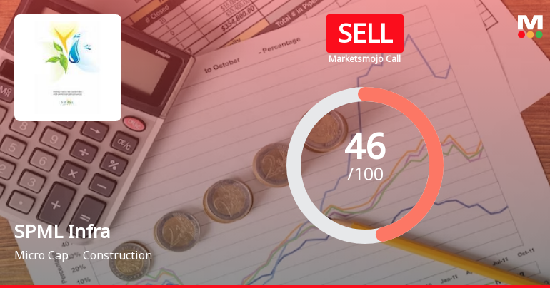 SPML Infra Ltd is Rated Sell