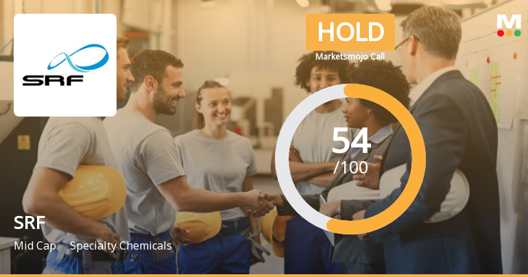 SRF Ltd. is Rated Hold by MarketsMOJO