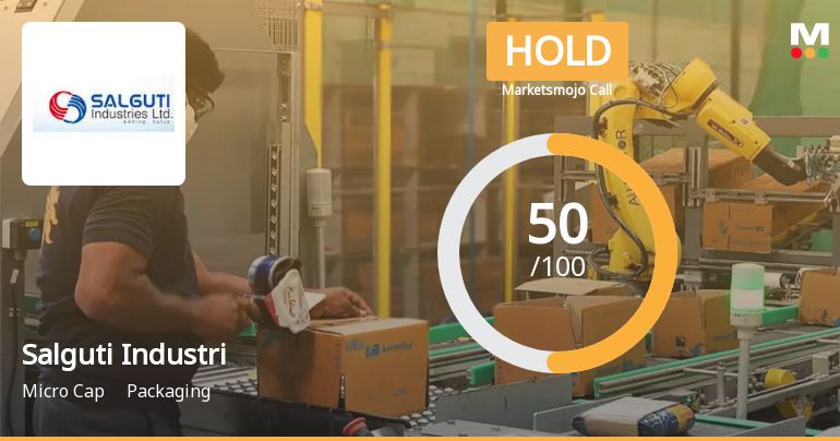 Salguti Industries Ltd Upgraded to Hold on Improved Technicals and Attractive Valuation