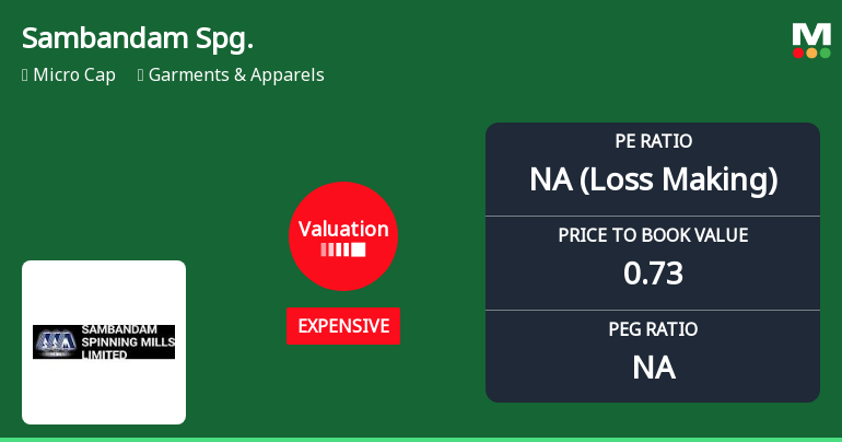 Sambandam Spinning Mills Ltd Valuation Shifts Signal Price Attractiveness Challenges