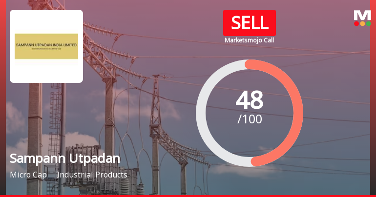 Sampann Utpadan India Ltd is Rated Sell