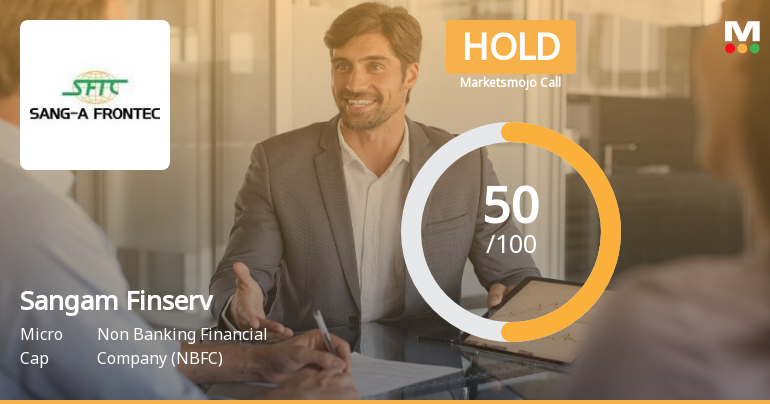 Sangam Finserv Ltd Upgraded to Hold as Financial and Technical Trends Improve