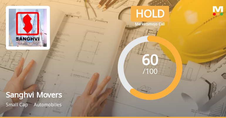 Sanghvi Movers Ltd is Rated Hold by MarketsMOJO