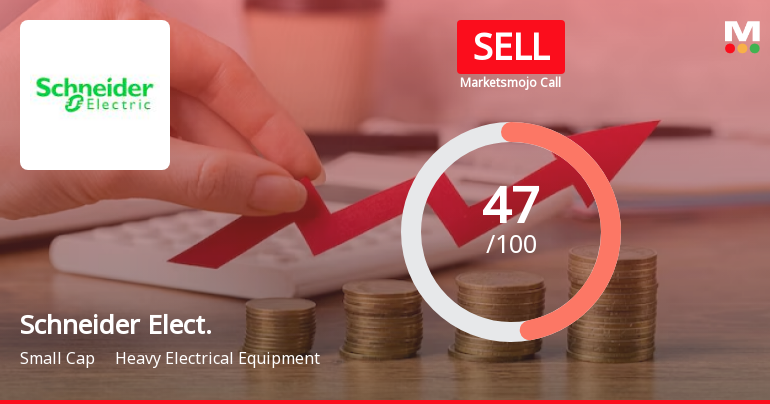 Schneider Electric Infrastructure Ltd is Rated Sell