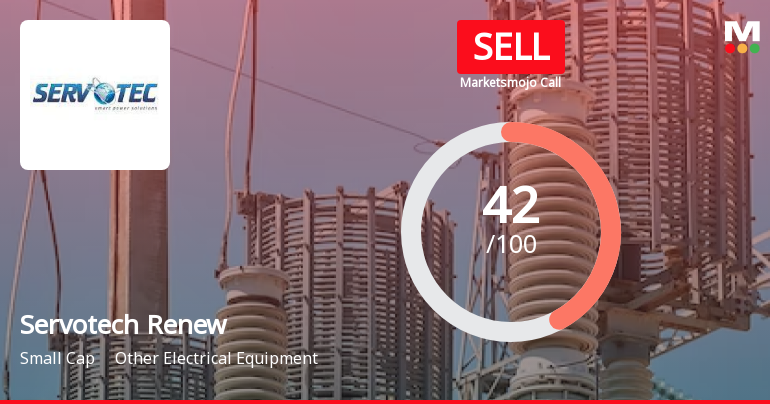 Servotech Renewable Power System Ltd is Rated Sell