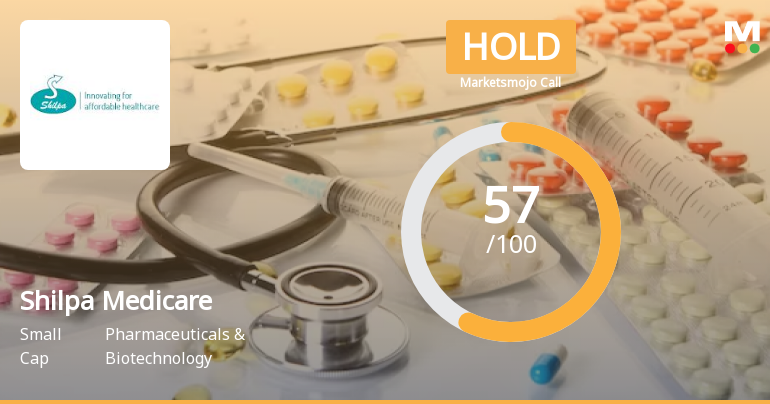 Shilpa Medicare Ltd is Rated Hold