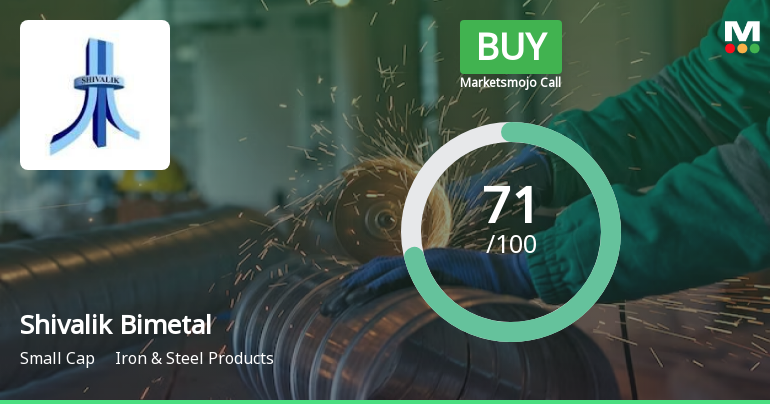 Shivalik Bimetal Controls Ltd is Rated Buy