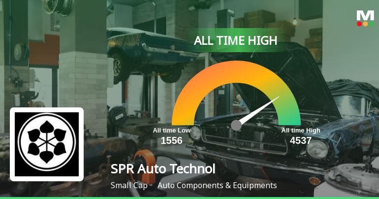 Shriram Pistons & Rings Ltd Hits All-Time High of Rs 4,537 as Momentum Builds Across Timeframes