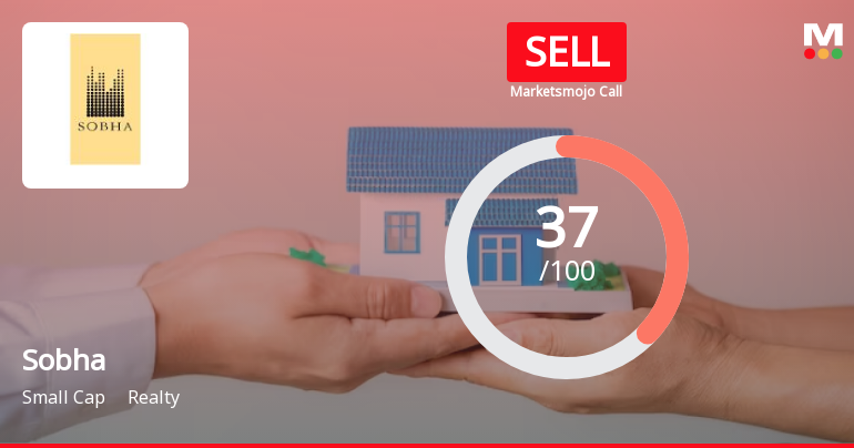 Sobha Ltd. is Rated Sell by MarketsMOJO