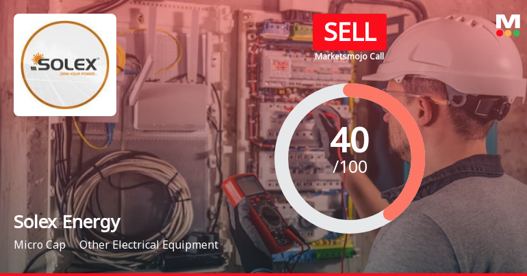 Solex Energy Ltd is Rated Sell