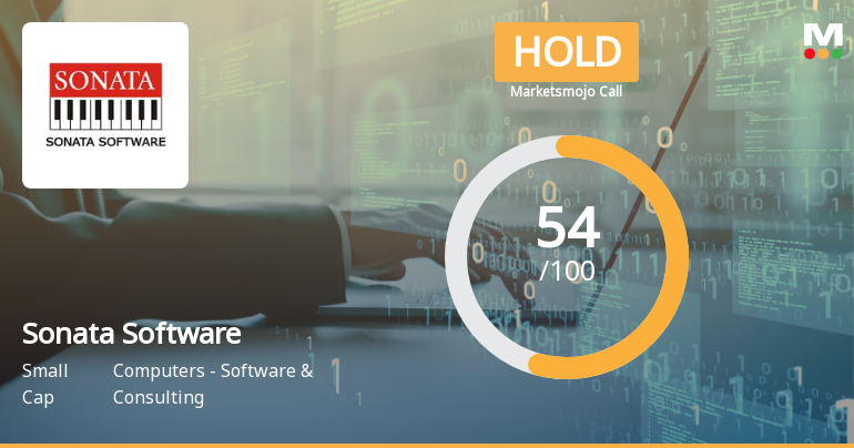 Sonata Software Downgraded to Hold Amid Mixed Technical and Financial Signals