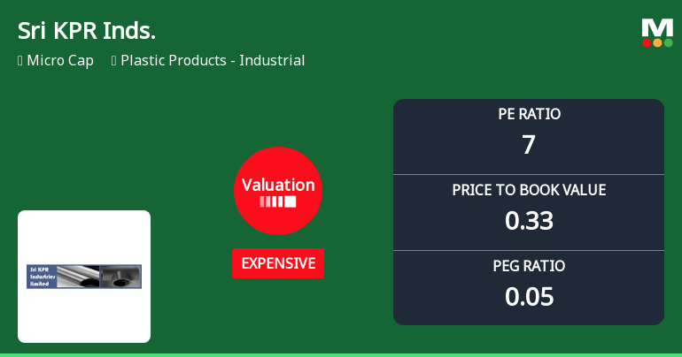 Sri KPR Industries Ltd Valuation Shifts Signal Price Attractiveness Concerns