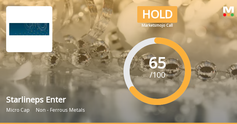 Starlineps Enterprises Ltd is Rated Hold