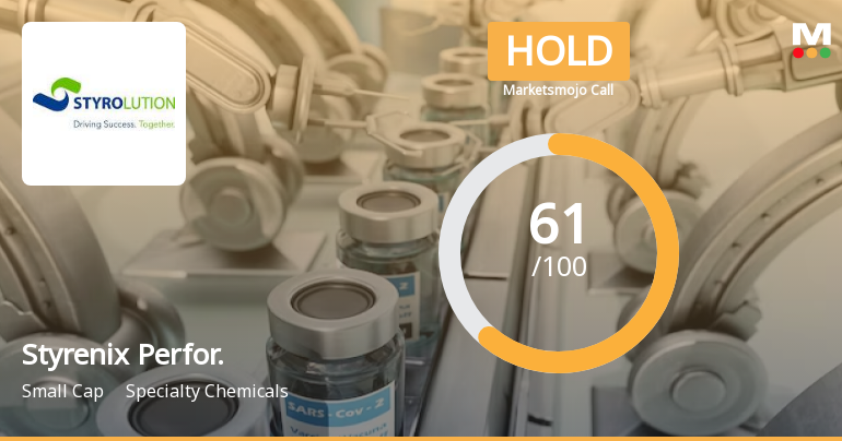 Styrenix Performance Materials Ltd is Rated Hold