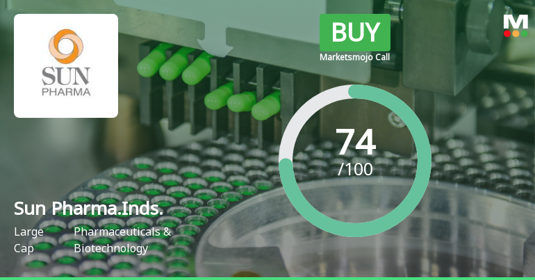 Sun Pharmaceutical Industries Ltd Upgraded to Buy on Strong Technical and Fundamental Signals