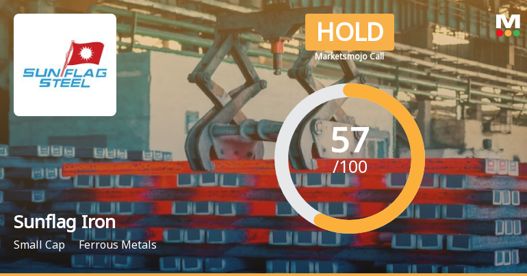 Sunflag Iron & Steel Company Ltd is Rated Hold