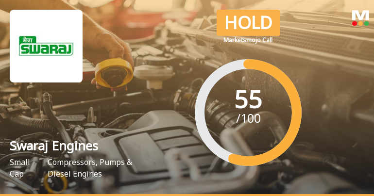 Swaraj Engines Ltd is Rated Hold