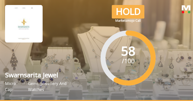 Swarnsarita Jewels India Ltd Upgraded to Hold on Strong Financial and Technical Recovery