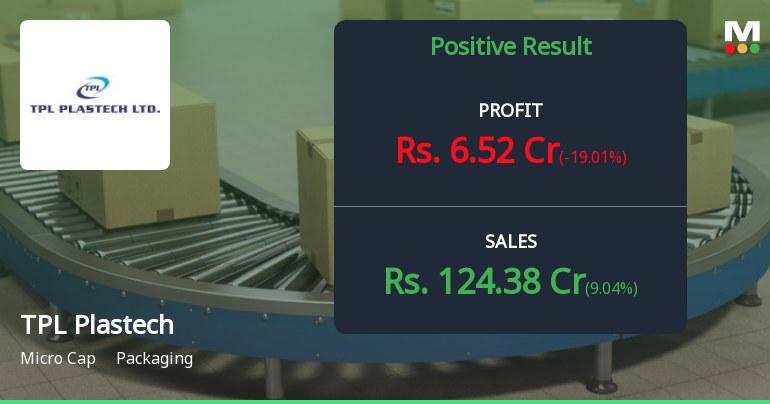 TPL Plastech Q1 FY27: Volume Surge Masks Margin Erosion Concerns