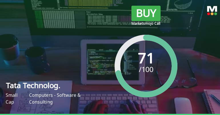 Tata Technologies Ltd is Rated Buy by MarketsMOJO