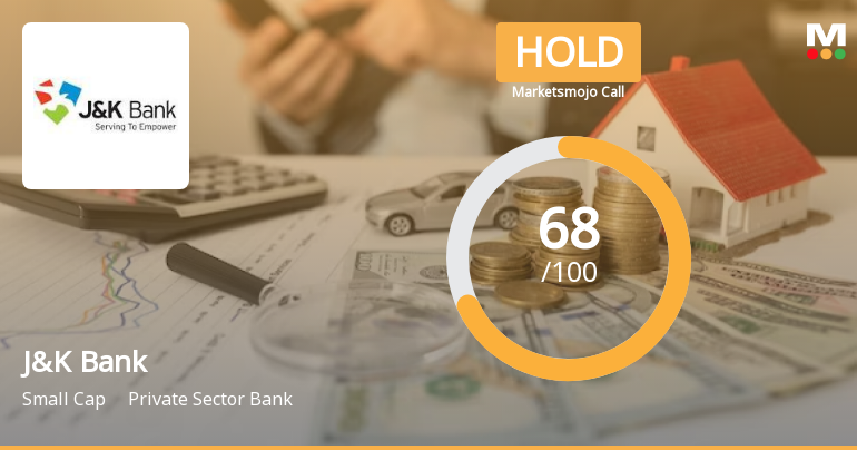 The Jammu & Kashmir Bank Ltd. is Rated Hold by MarketsMOJO