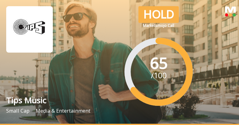 Tips Music Ltd is Rated Hold by MarketsMOJO