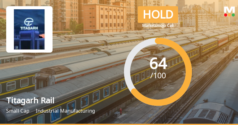 Titagarh Rail Systems Ltd is Rated Hold by MarketsMOJO
