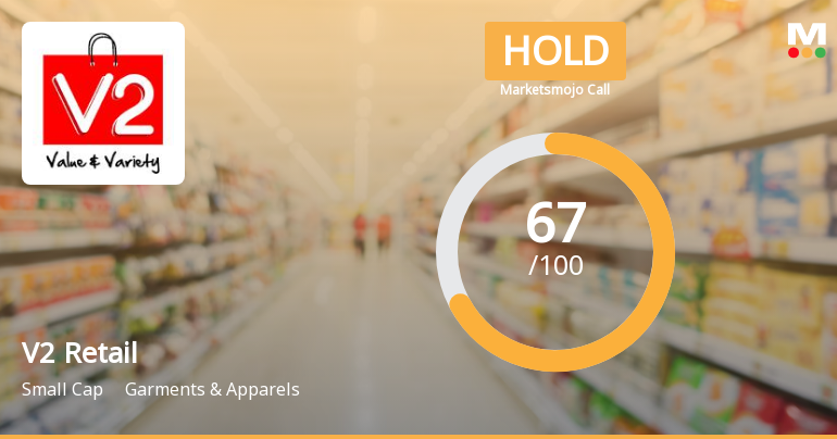 V2 Retail Ltd is Rated Hold