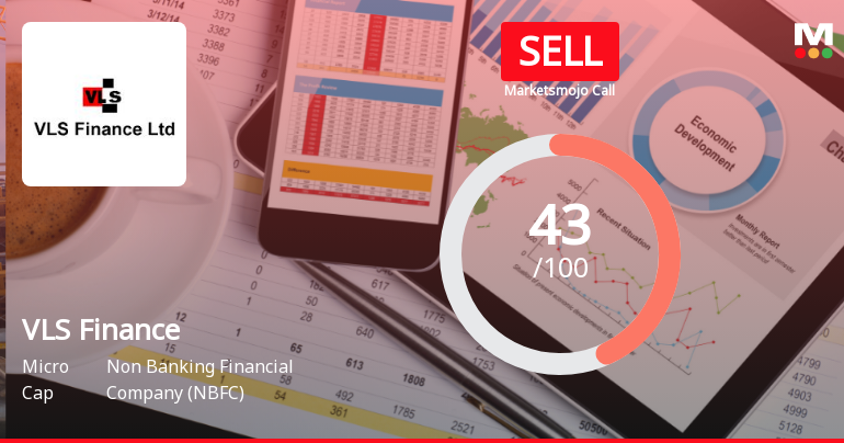 VLS Finance Ltd Upgraded to Sell on Technical Improvements Despite Valuation Concerns