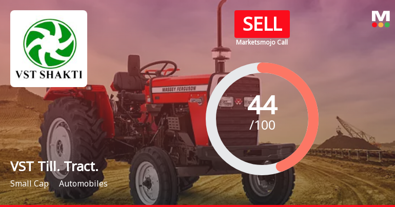 VST Tillers Tractors Ltd is Rated Sell