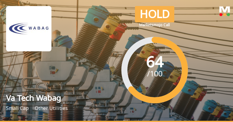 Va Tech Wabag Ltd Downgraded to Hold Amid Valuation and Technical Concerns