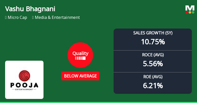 Vashu Bhagnani Industries Ltd Quality Grade Downgrade Highlights Fundamental Challenges
