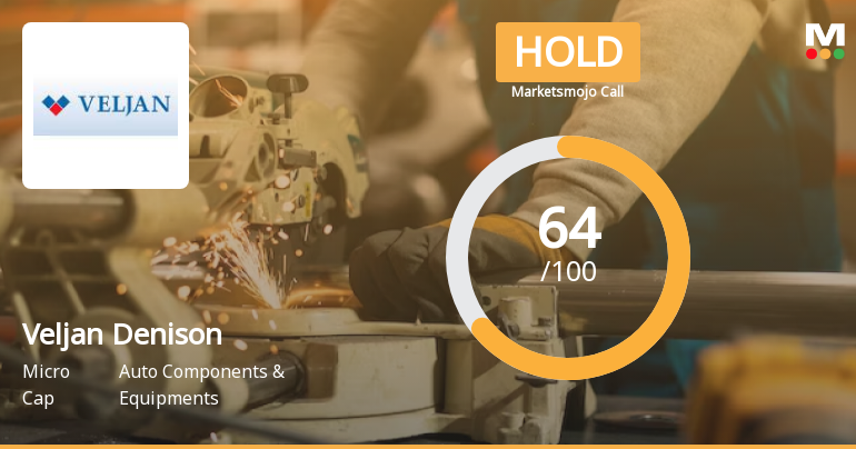 Veljan Denison Ltd is Rated Hold by MarketsMOJO