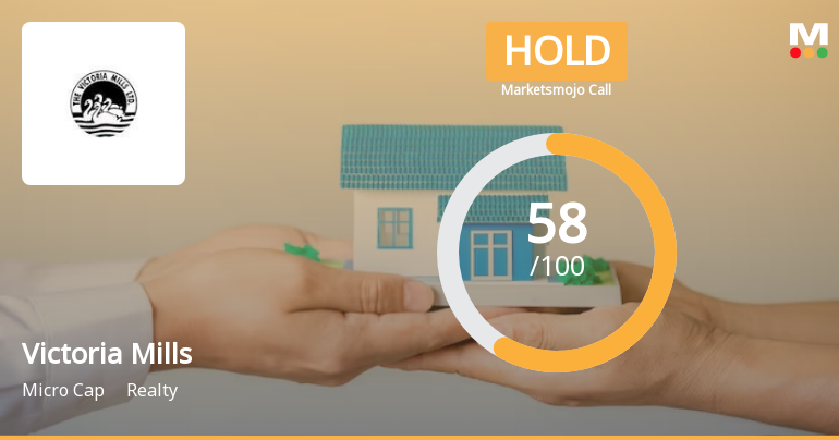 Victoria Mills Ltd is Rated Hold by MarketsMOJO