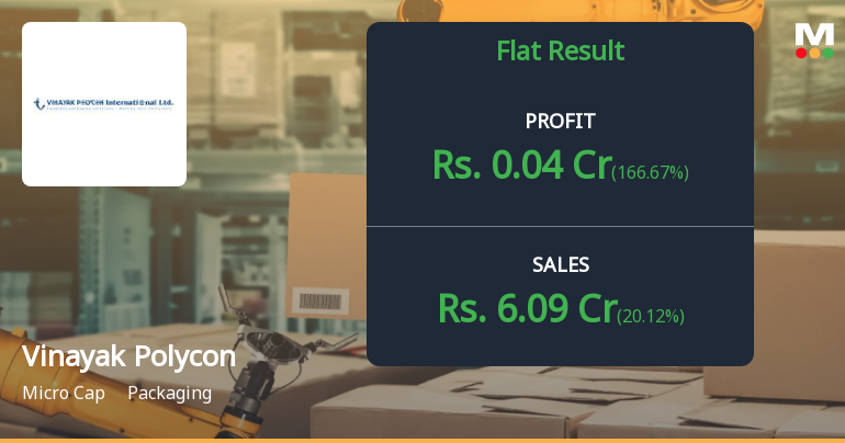 Vinayak Polycon Q1 FY27: Modest Recovery Masks Deeper Profitability Concerns